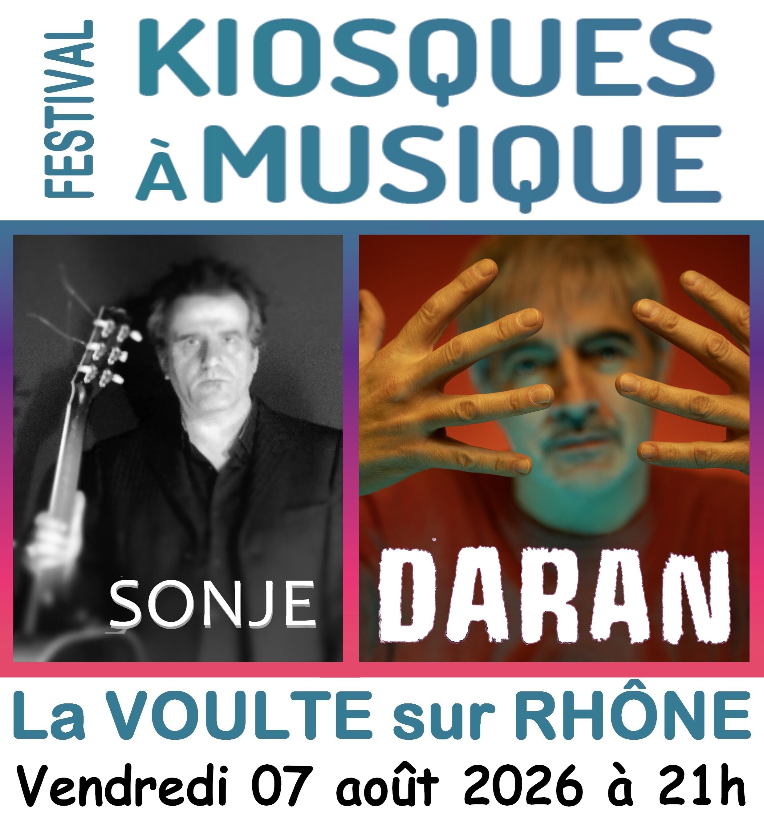 Festival Kiosques à Musique, Concerts : SONJE - DARAN