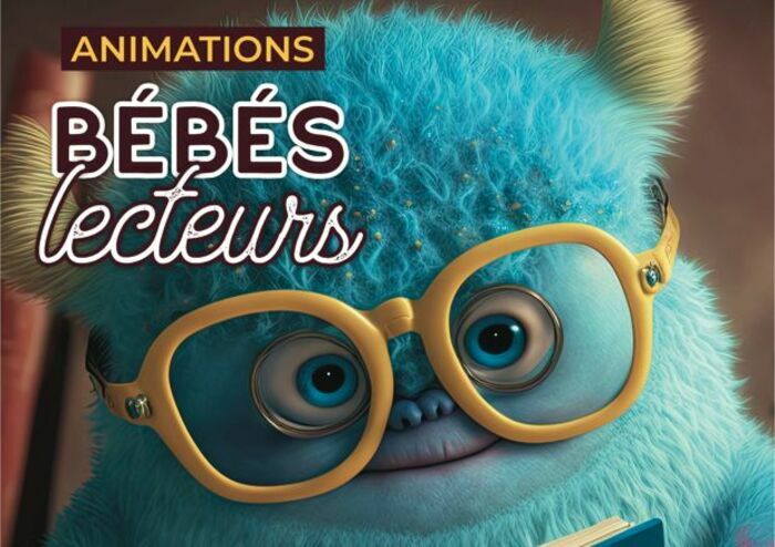 Animation bébés lecteurs pour les enfants jusqu'à 3 ans.