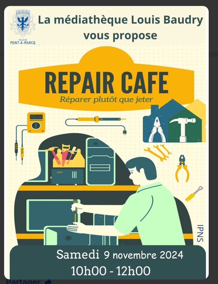 REPAIR CAFE Pont à Marcq