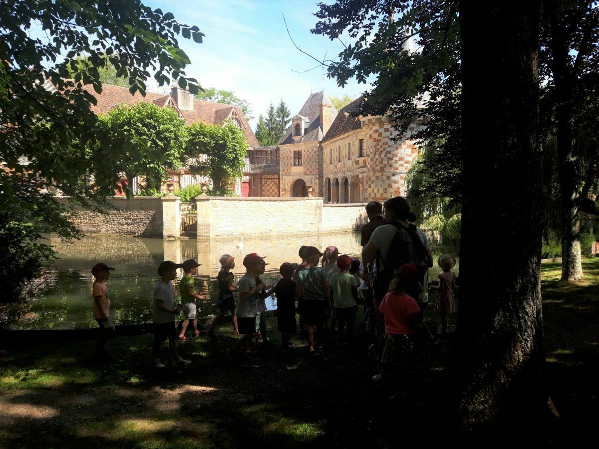 Le château dans tous les sens, visite sensorielle en famille