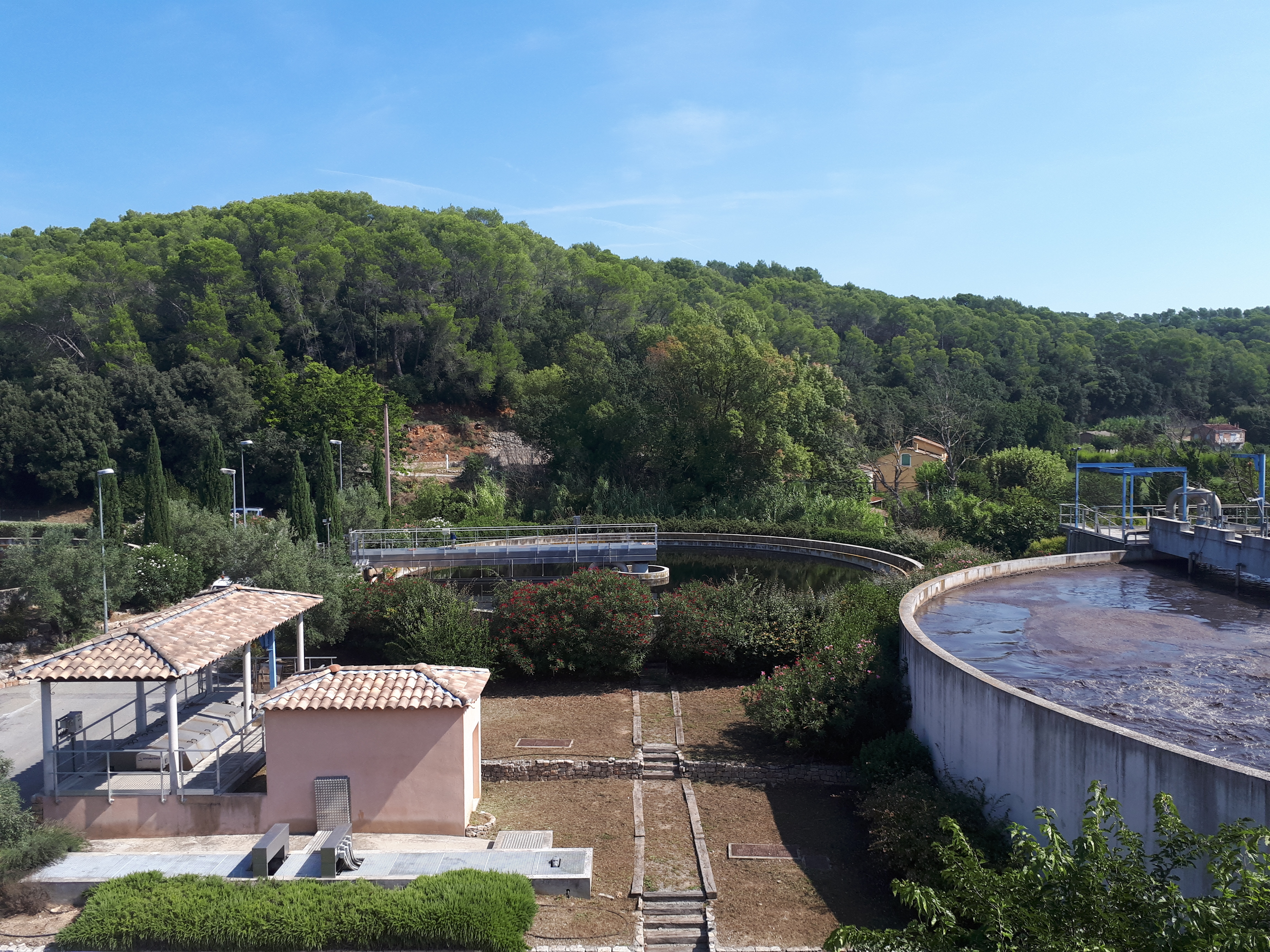 Visite de la STEP TRANS-EN-PROVENCE (83)