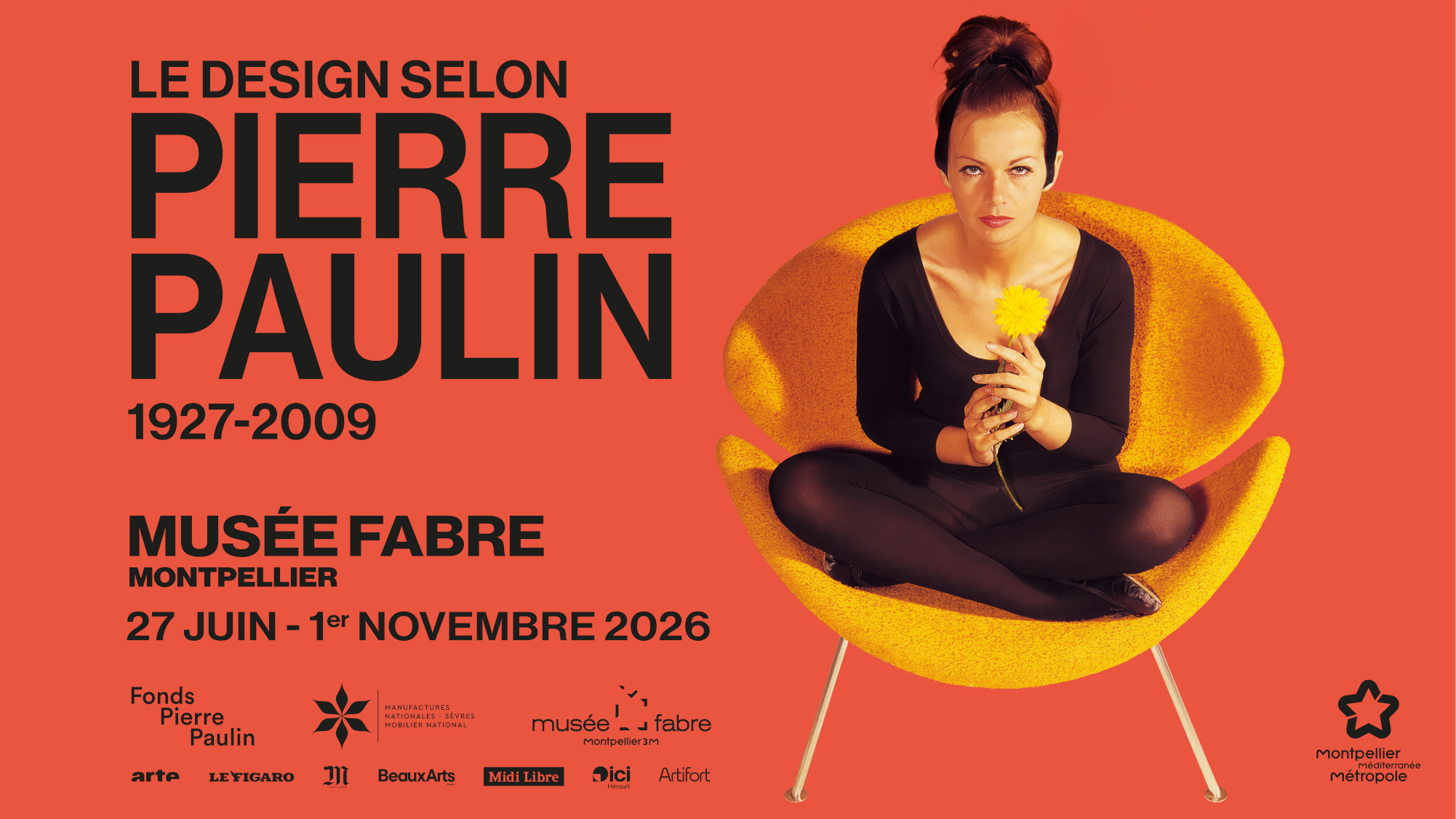 Exposition le design selon Pierre Paulin ( 1927-2009)