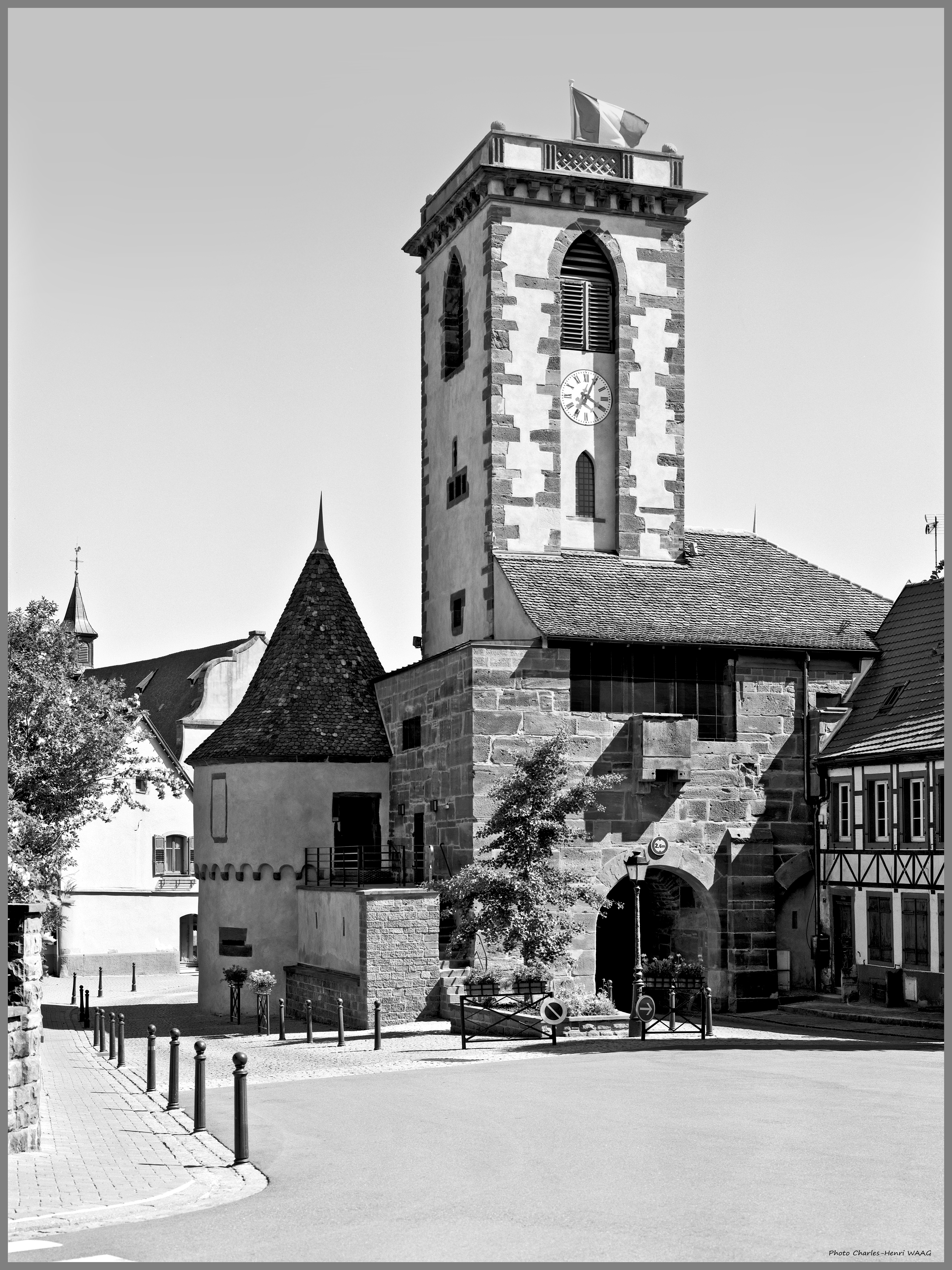 Visite de la tour carrée