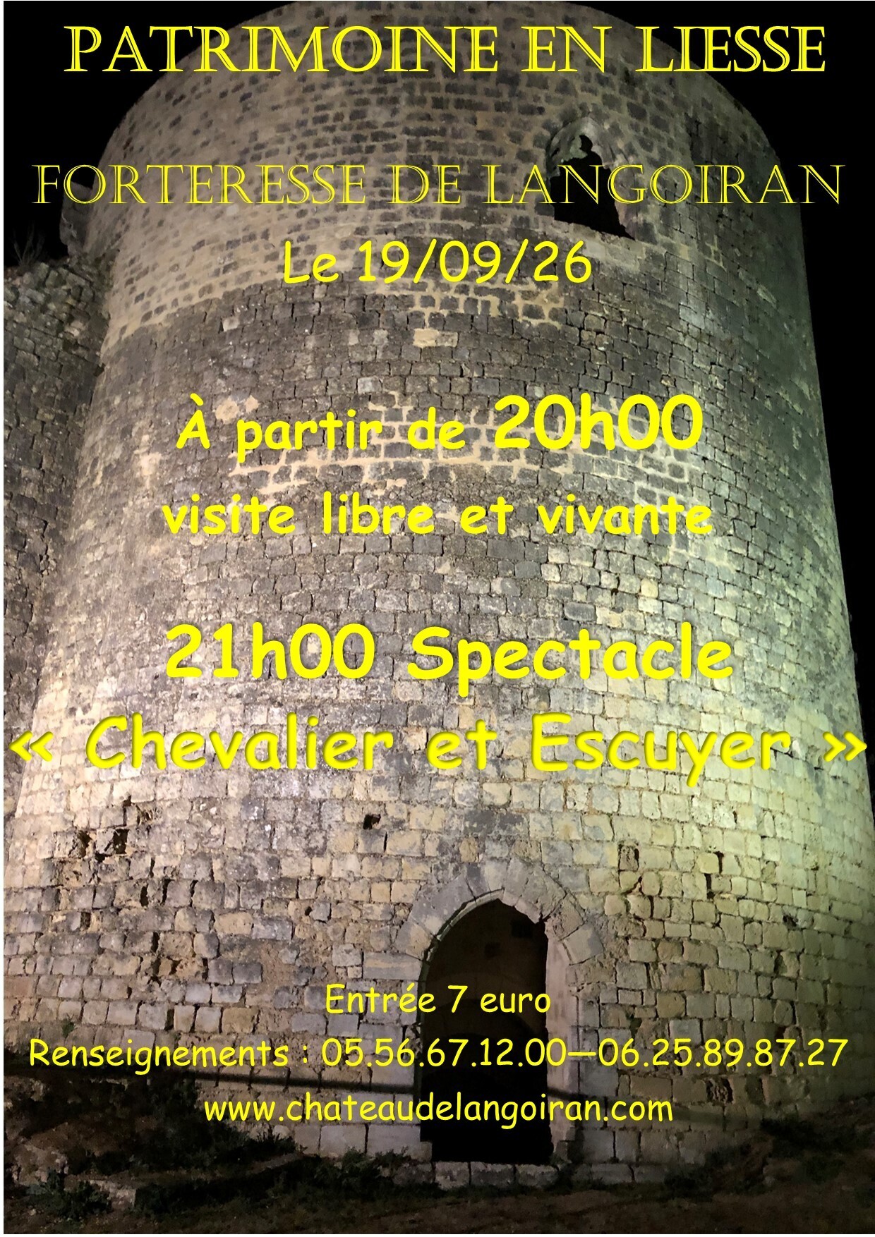 Soirée "patrimoine en liesse"