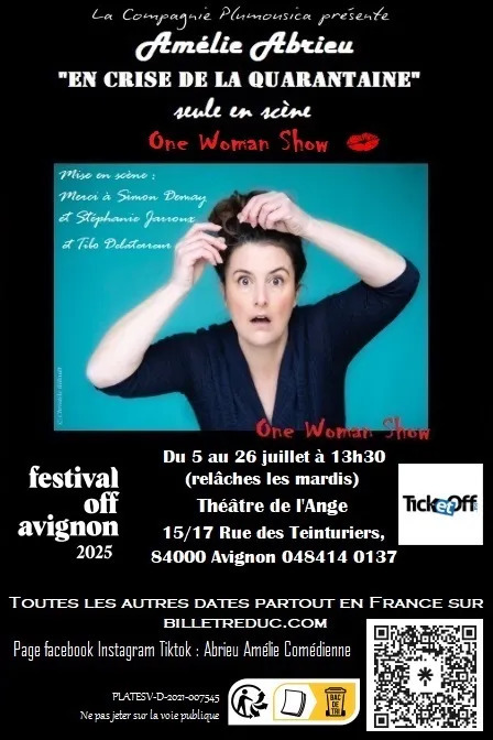 Spectacle avec Amélie Abrieu dans un grand salon à Biarritz – 15 août
