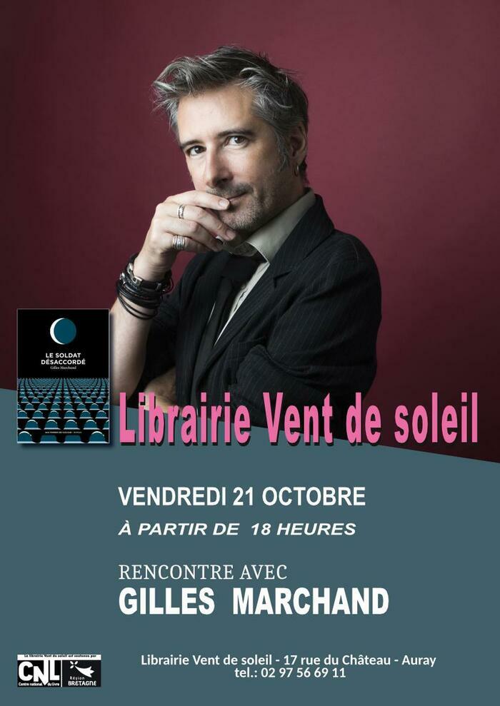 Gilles Marchand présente son nouveau roman « Le soldat désaccordé » (Éd. Aux Forges de Vulcain). Paris, années 20, un ancien combattant est chargé de retrouver un soldat disparu en 1917.