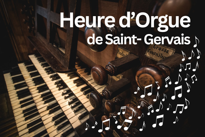 Affiche — L'Heure d'Orgue de Saint-Gervais