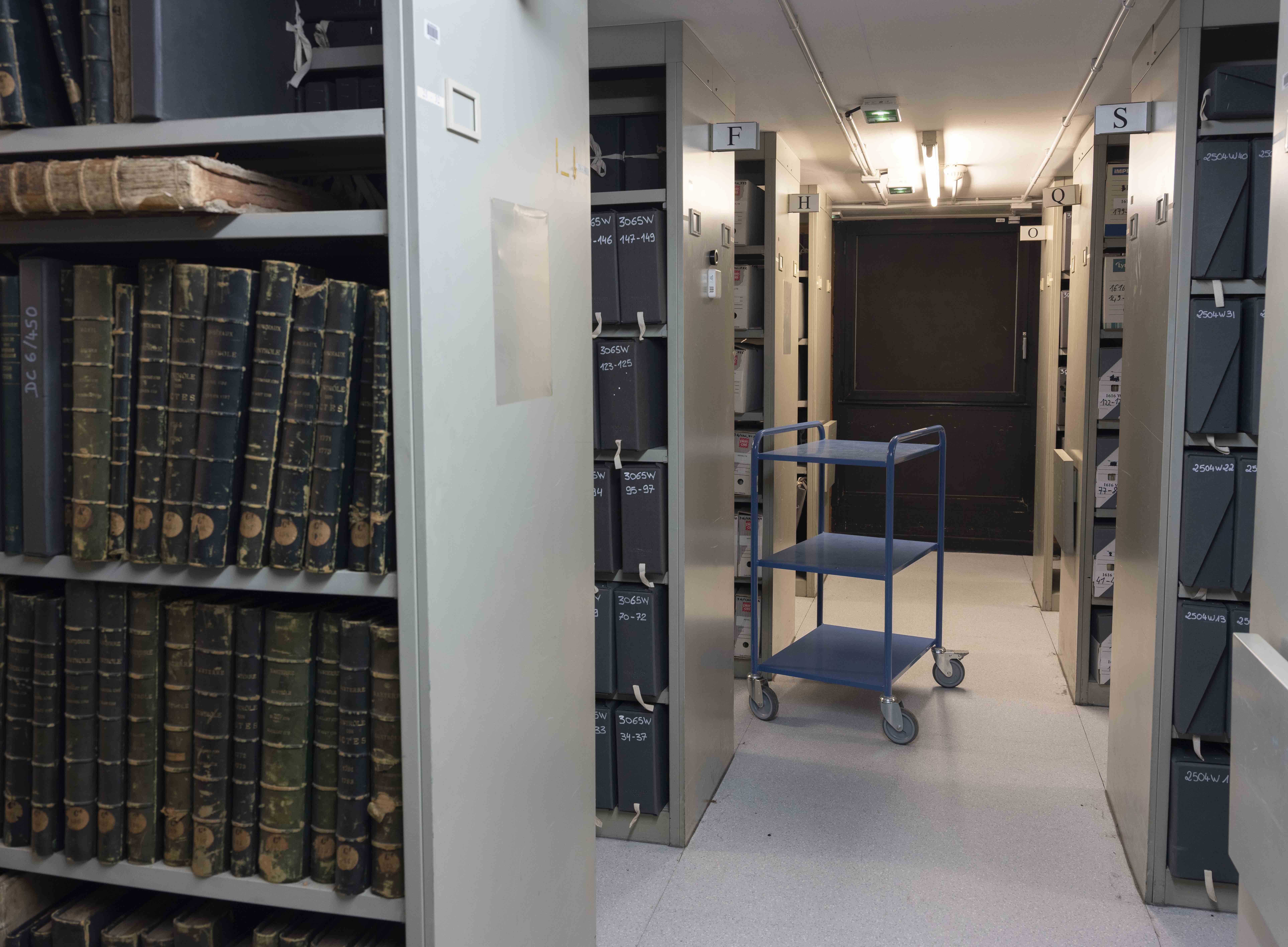 Visite guidée des Archives départementales et d'une salle de conservation