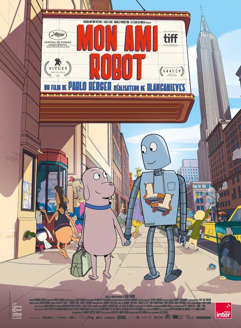 Projection du film « Mon ami Robot » de Pablo Berger