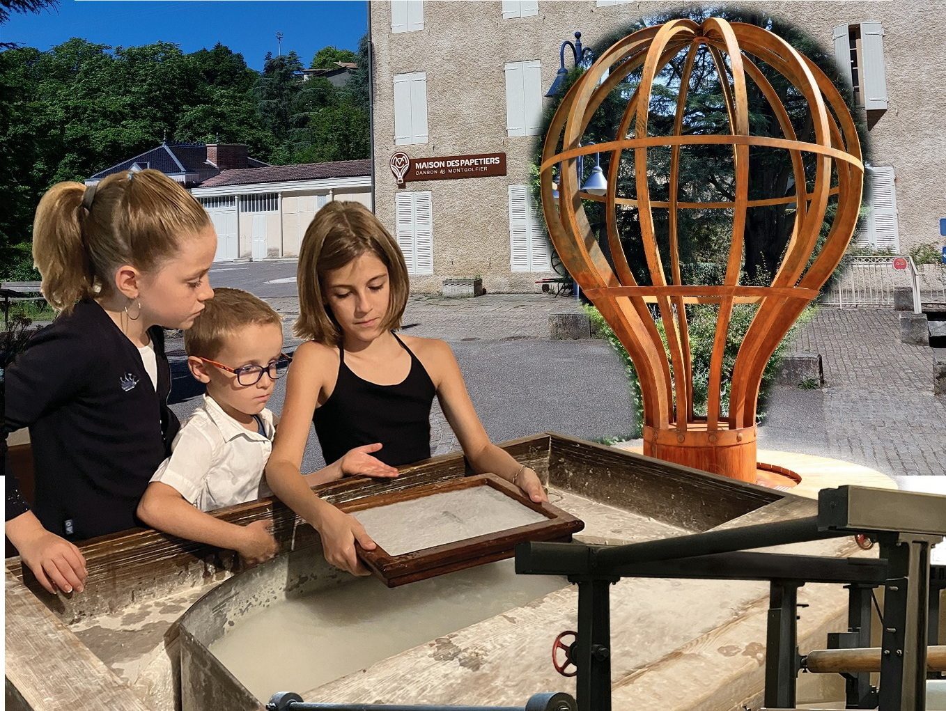 Visite guidée de la Maison des Papetiers Canson et Montgolfier