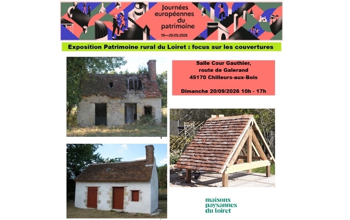 Patrimoine rural du Loiret: focus couverture