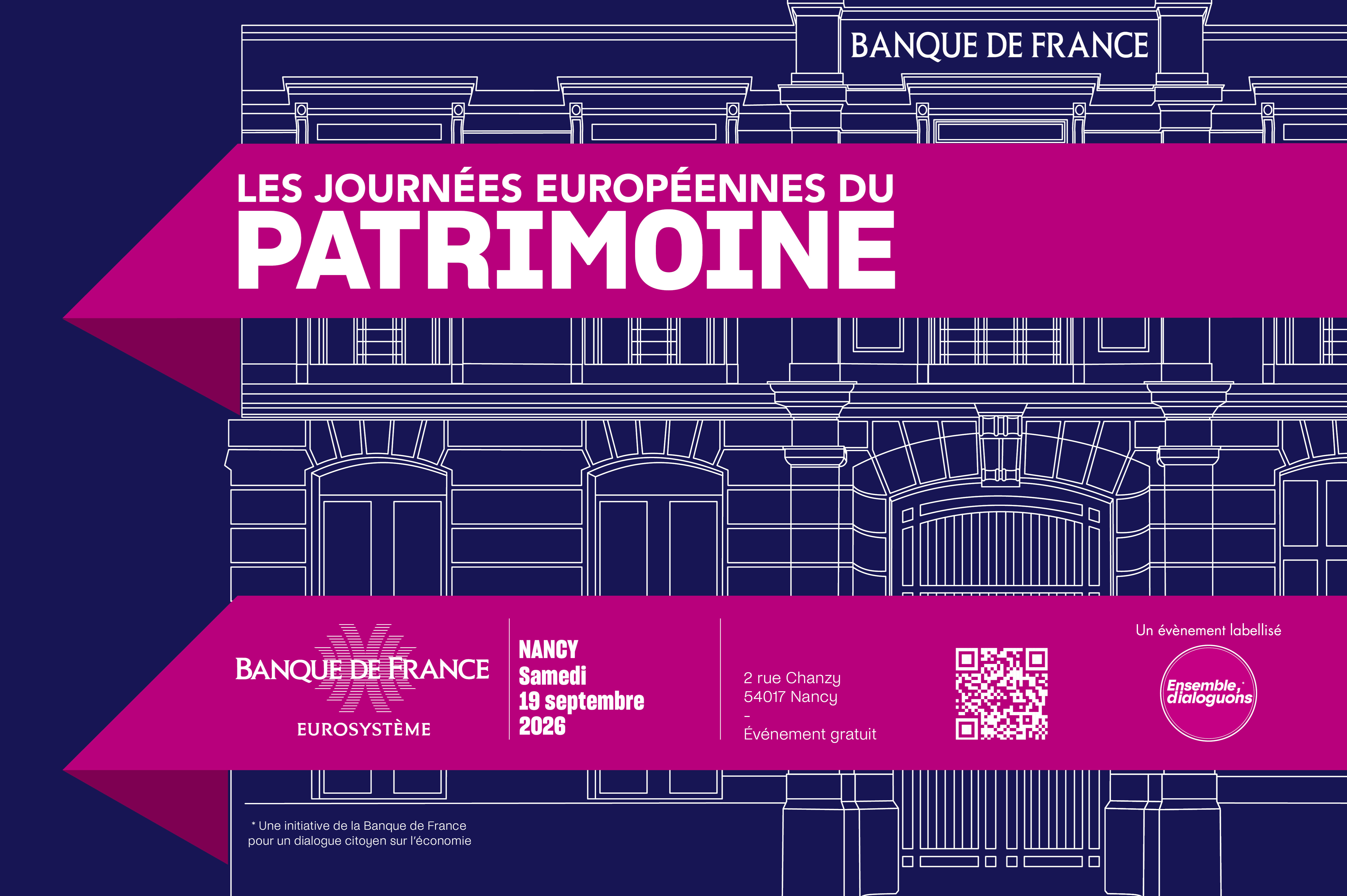 Venez découvrir la Banque de France à Nancy !