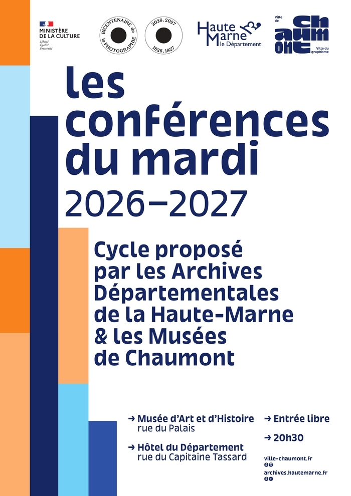 Conférence du Mardi: thème à confirmer