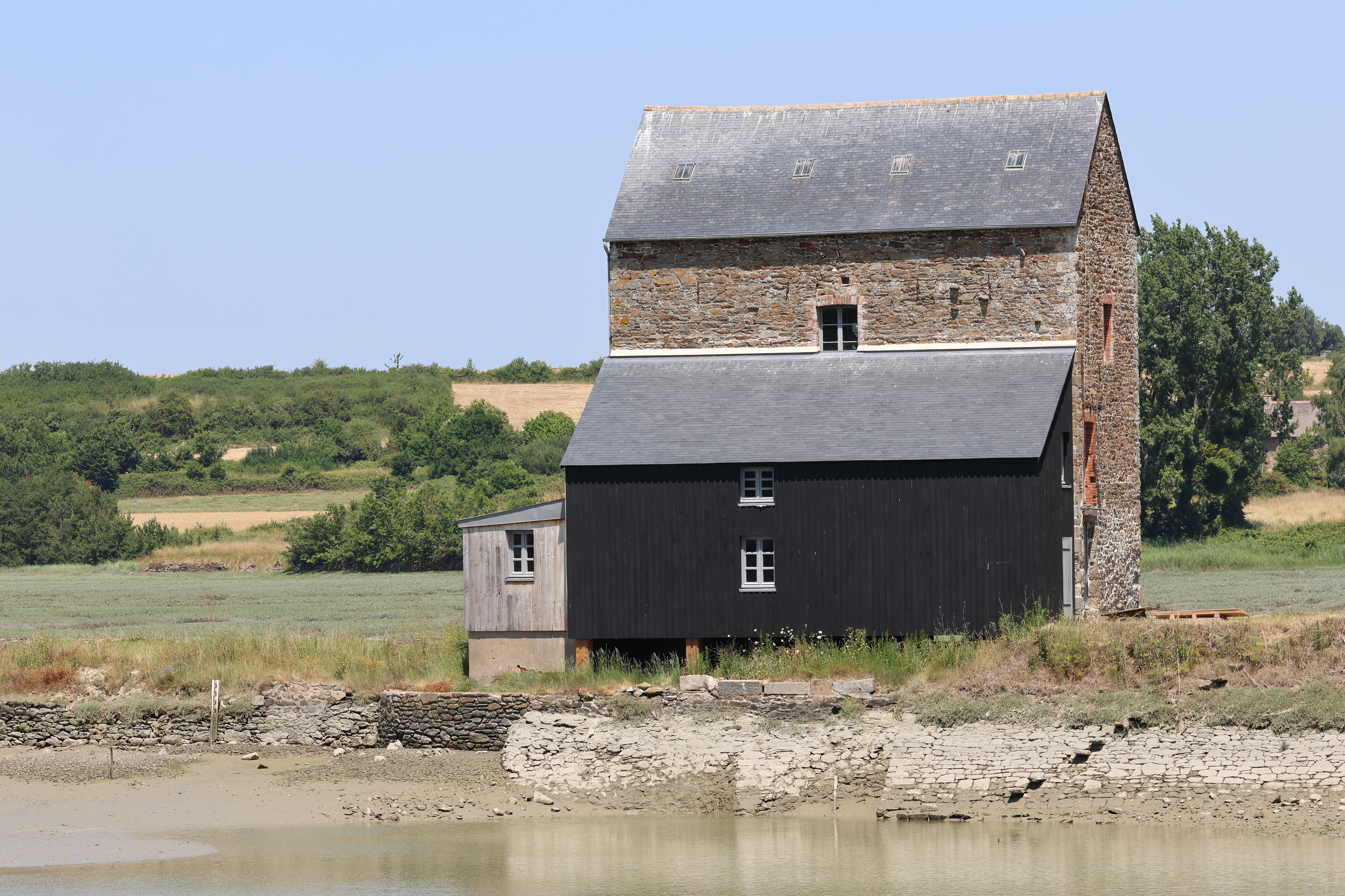Visite du moulin à marée de Boschet