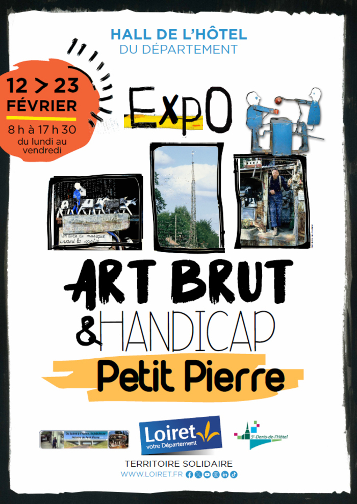 Pierre Avezard naît sérieusement handicapé mais attendrit à l’international par son art brut alors qu'il demeure presque inconnu dans son propre département. Le Loiret lui consacre une exposition.