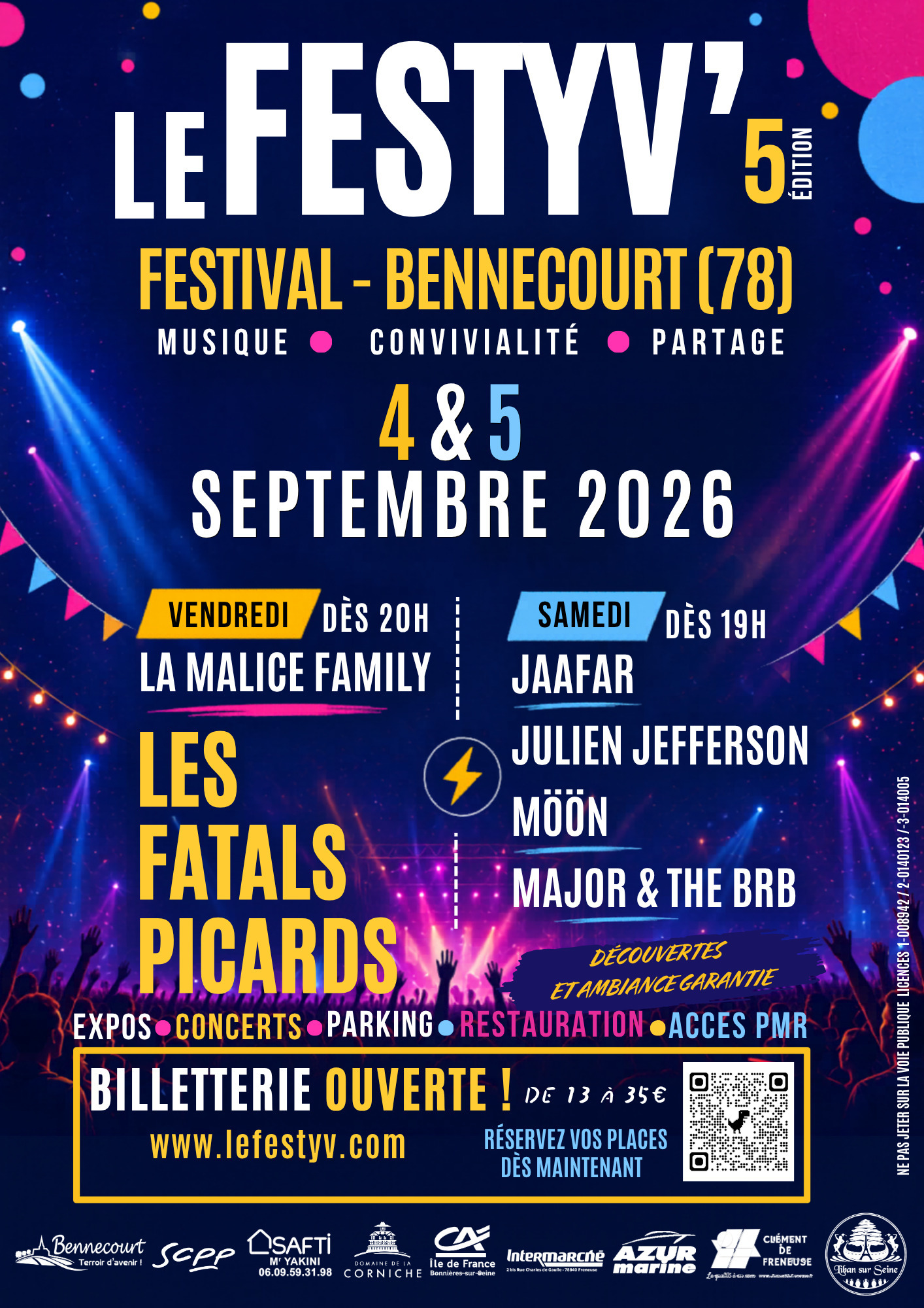 LE FESTYV' 2026 - Jour 2 : Découvertes & Musiques Actuelles