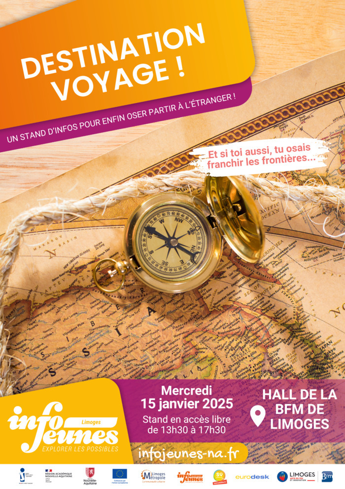 Stand d'information "Destination Voyage !"