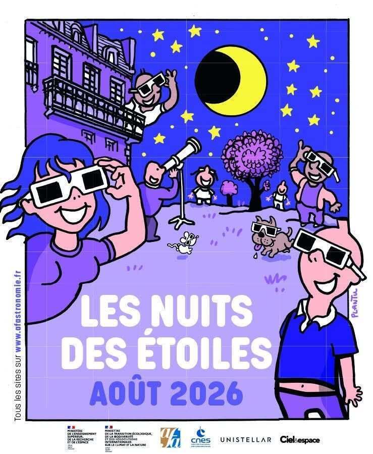 Nuit des étoiles 2026