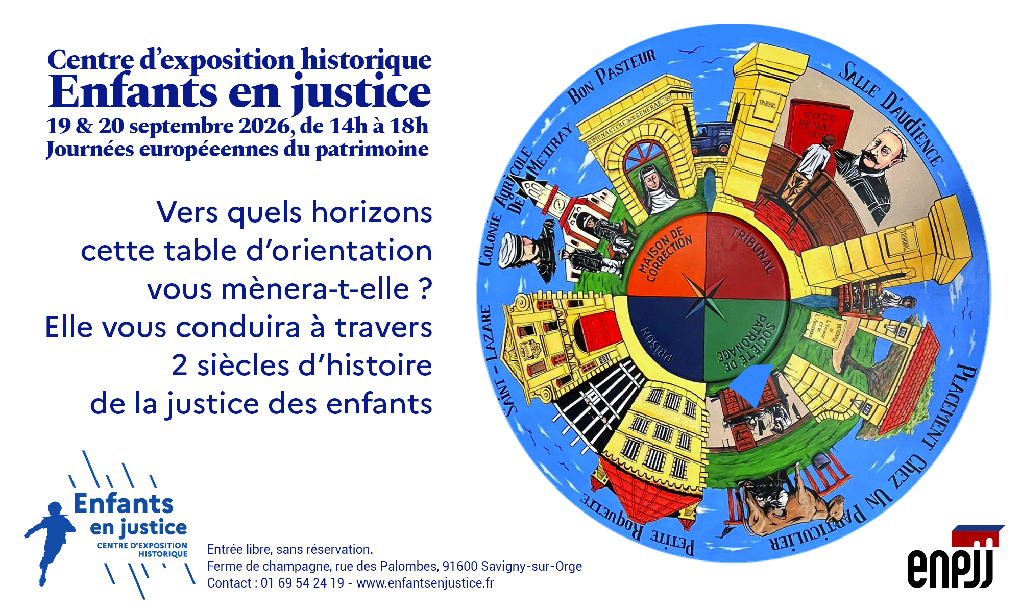 Visite de la collection permanente : 2 siècles d'histoire de la justice des enfants