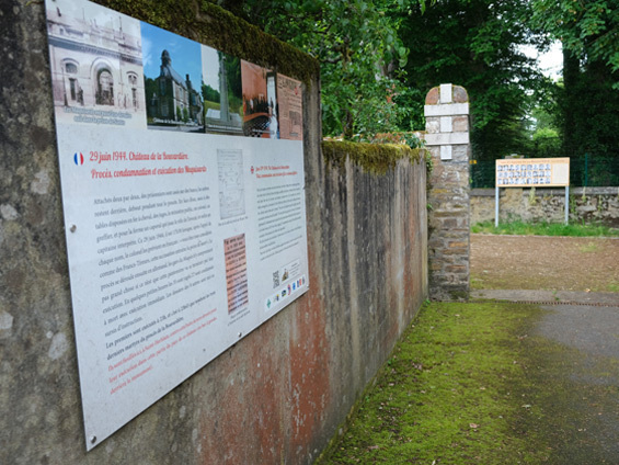 Visite libre du chemin de mémoire du maquis de Saffré