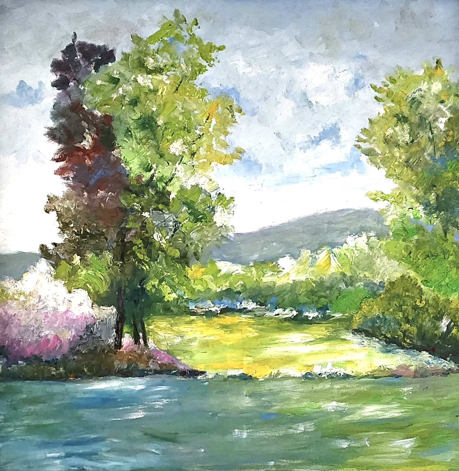 Exposition de peinture de Dominique Bertrand