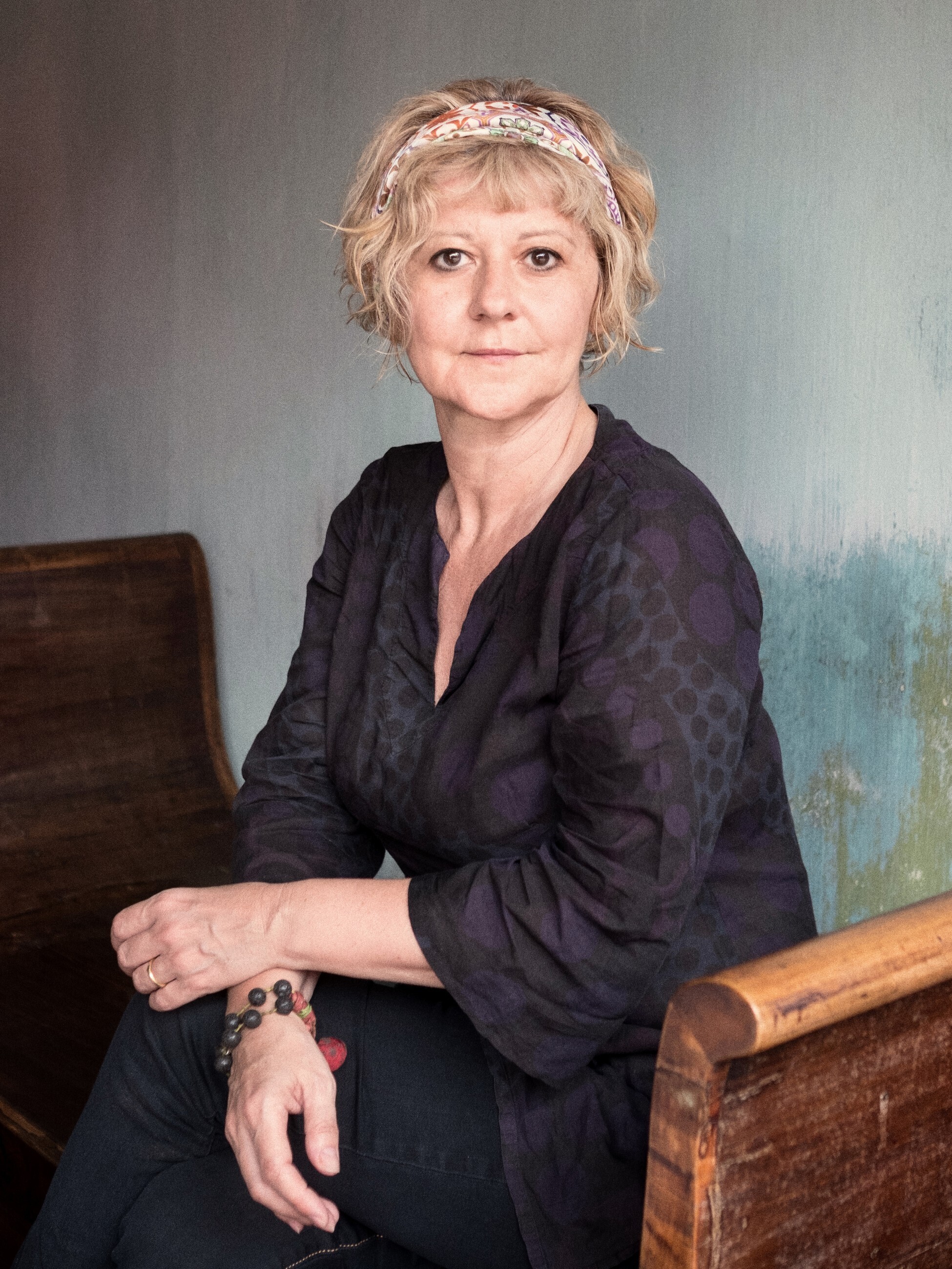 Visite de l'exposition «Égypte éternelle, photographies de FLORE », en présence de l'artiste et de Maya Derrien, conservatrice et commissaire.