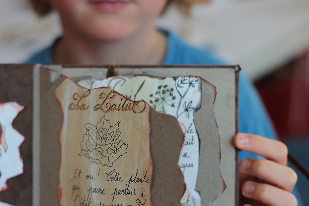Atelier créatif - Fabrication de carnets de voyages