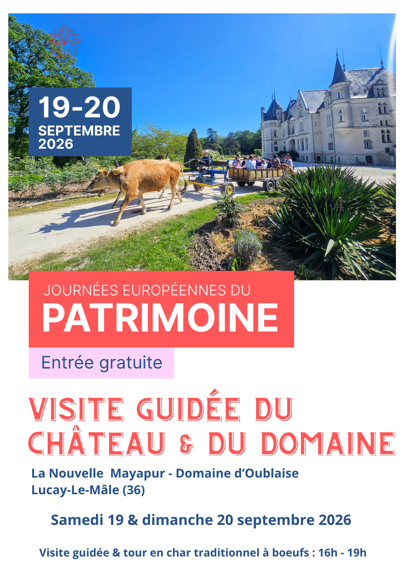 Visite guidée et tour en char à bœufs traditionnel