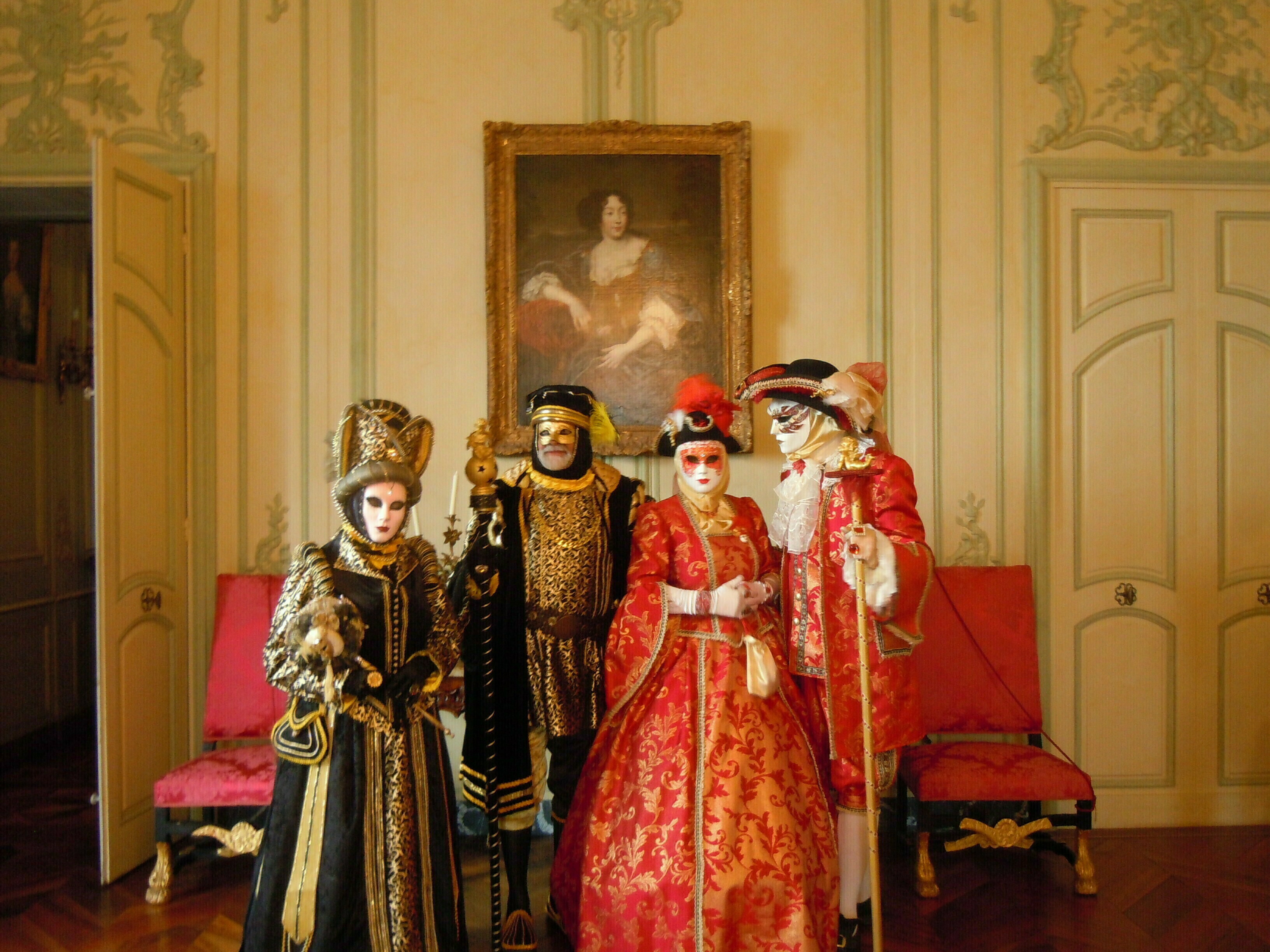 Visite des intérieurs du château
