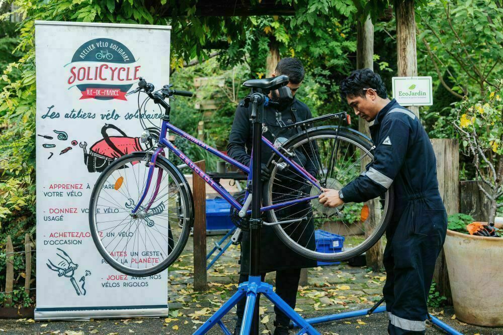 Atelier vélo : diagnostic, petite réparation et sensibilisation à la pratique du vélo