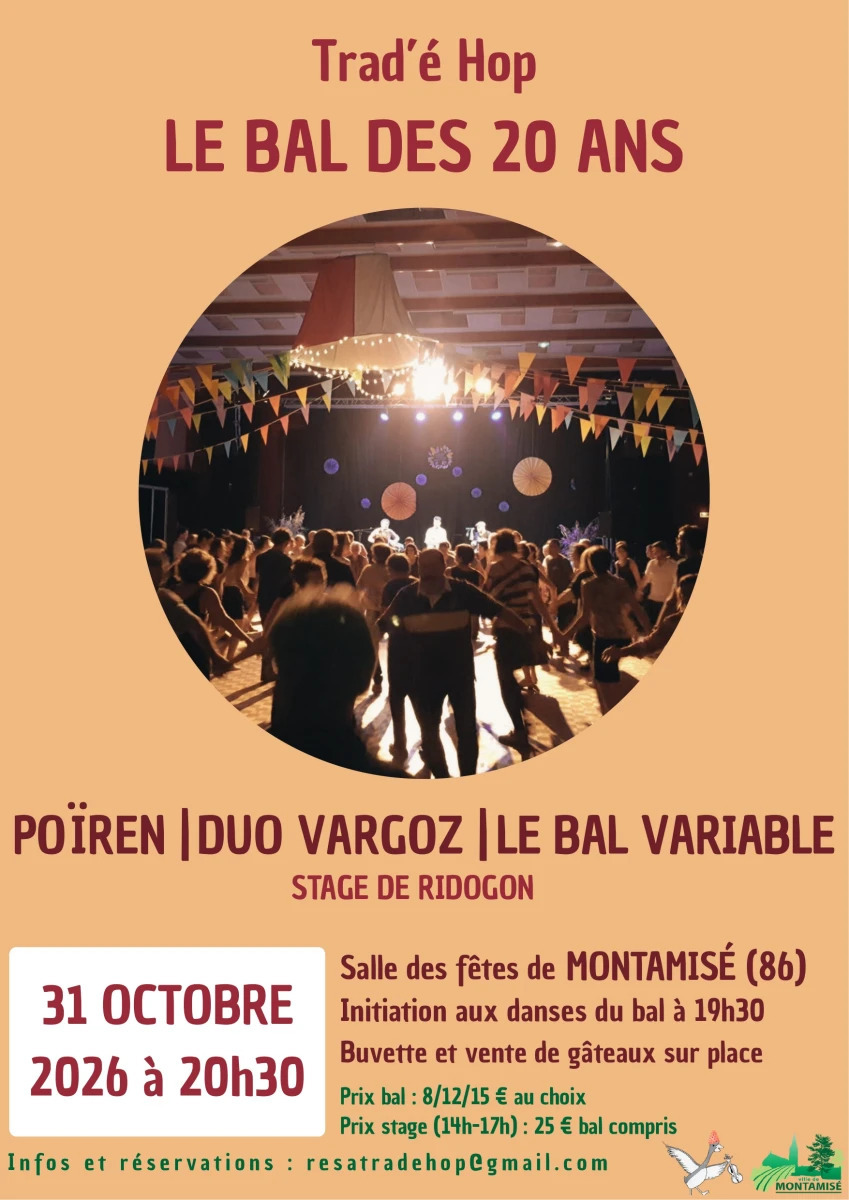 Bal Trad'é Hop - les 20 ans
