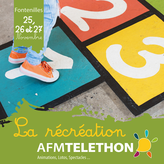 La récréation - AFM Téléthon 2022