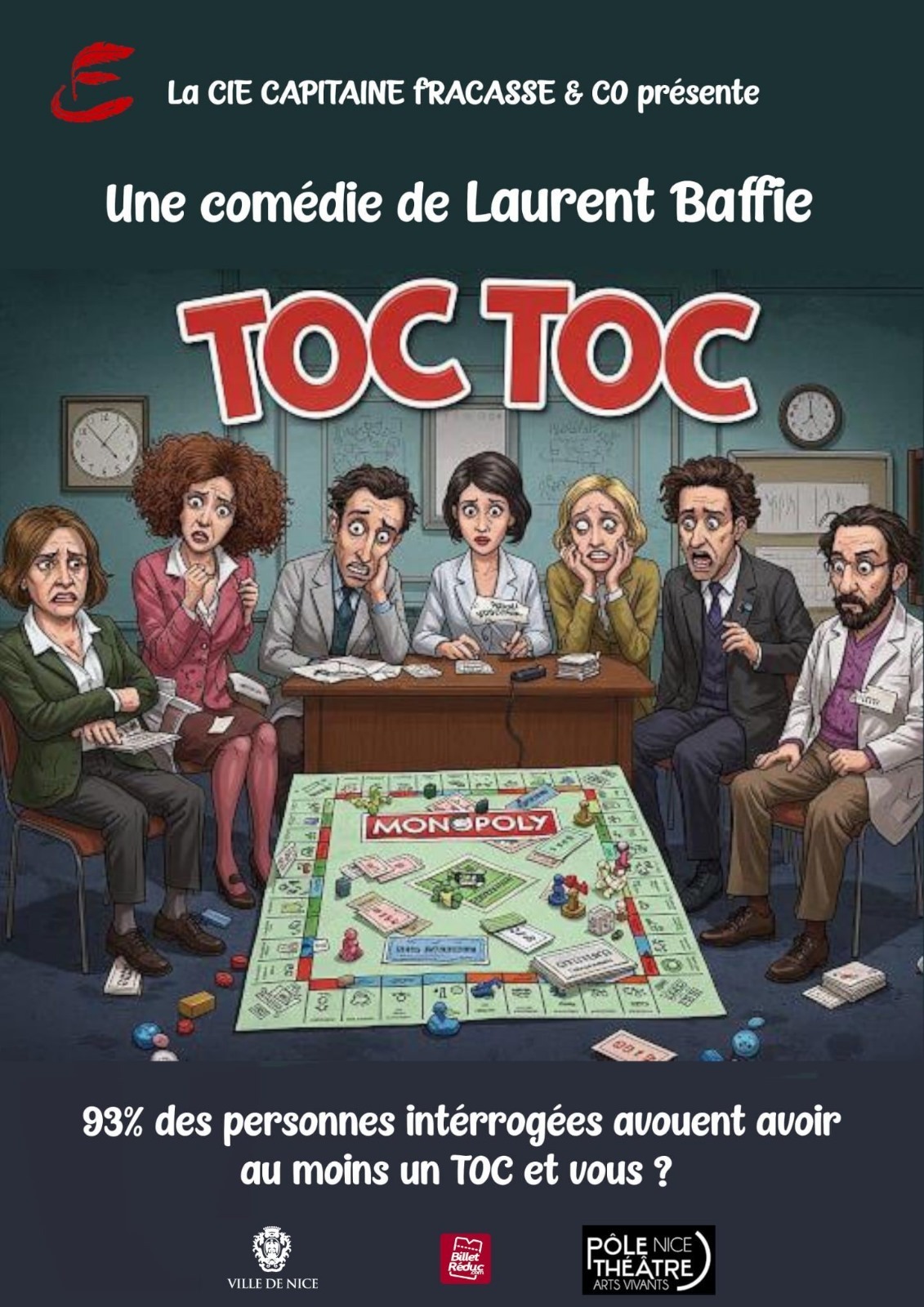 TOC TOC de Laurent Baffie