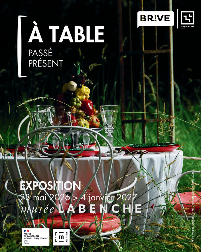 Visite de l'exposition "A Table. Passé, présent."