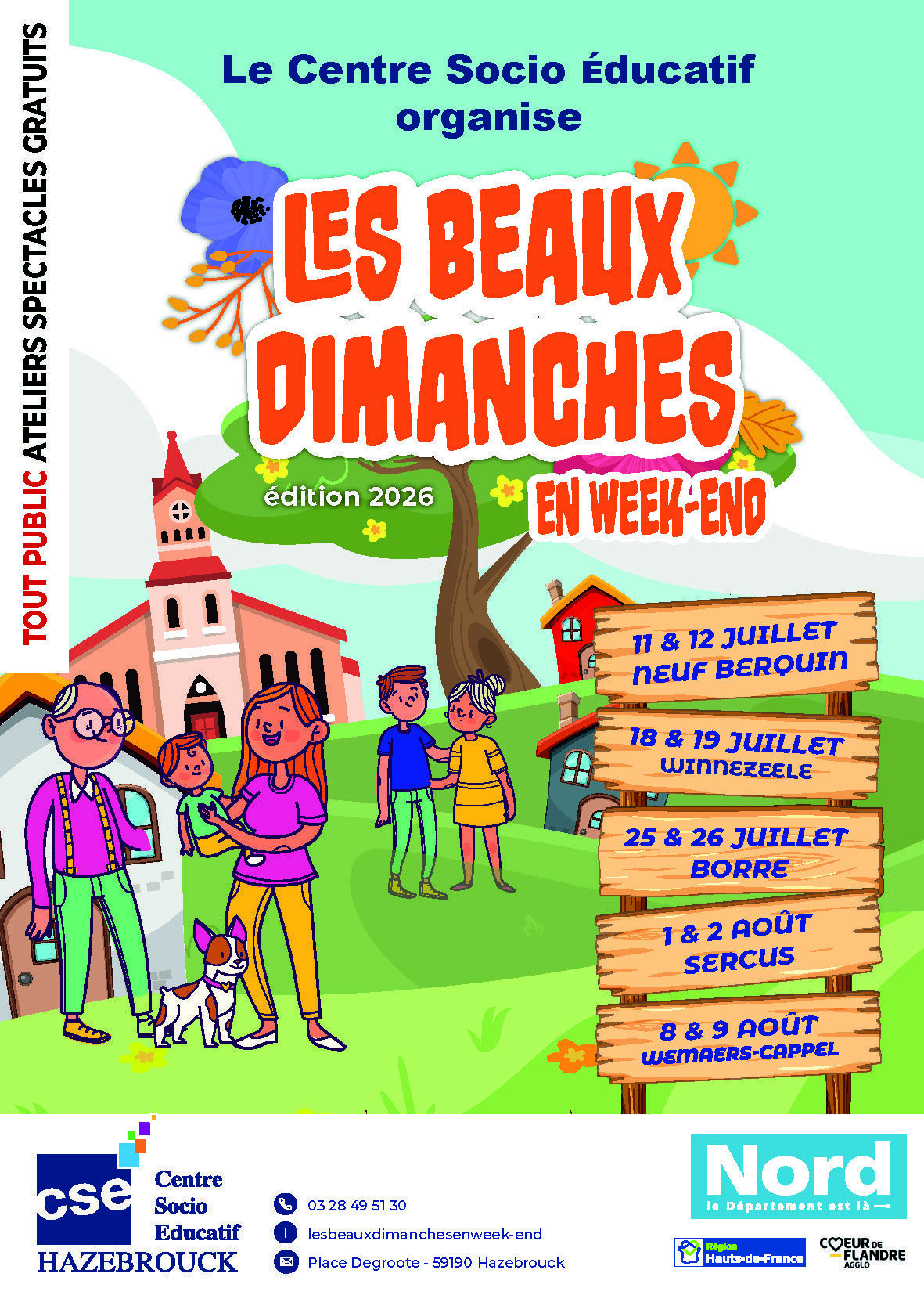 LES BEAUX DIMANCHES EN WEEK-END 2026