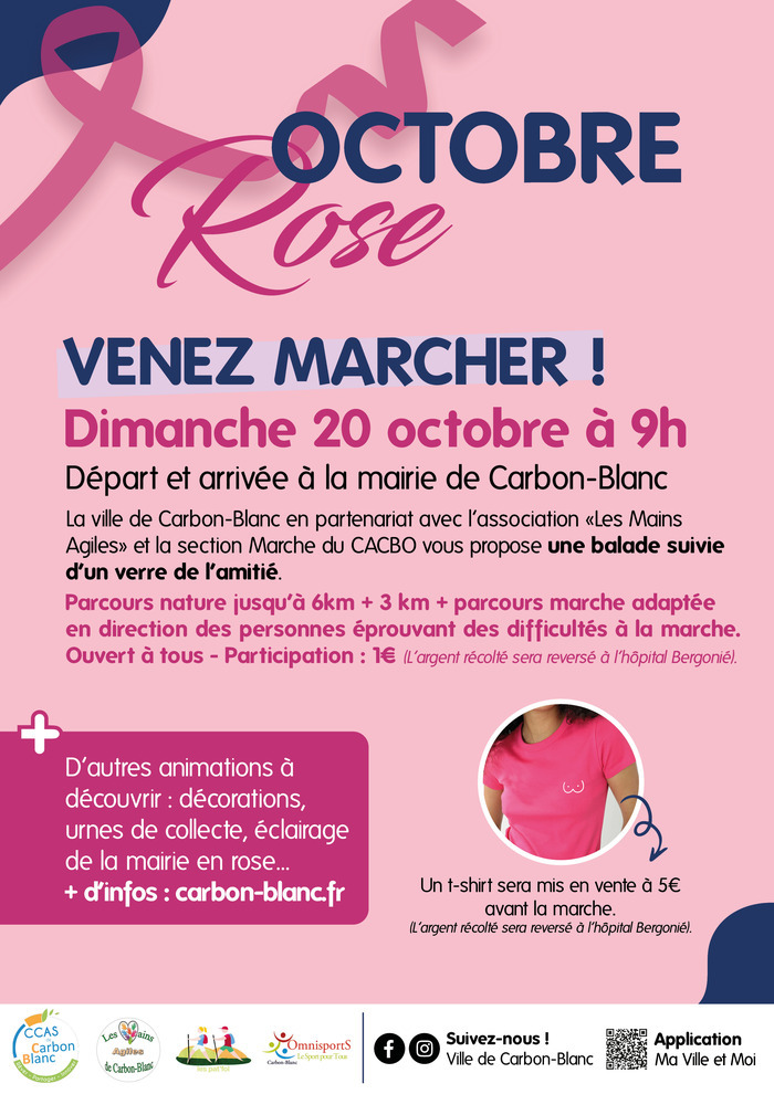 MARCHE POUR OCTOBRE ROSE