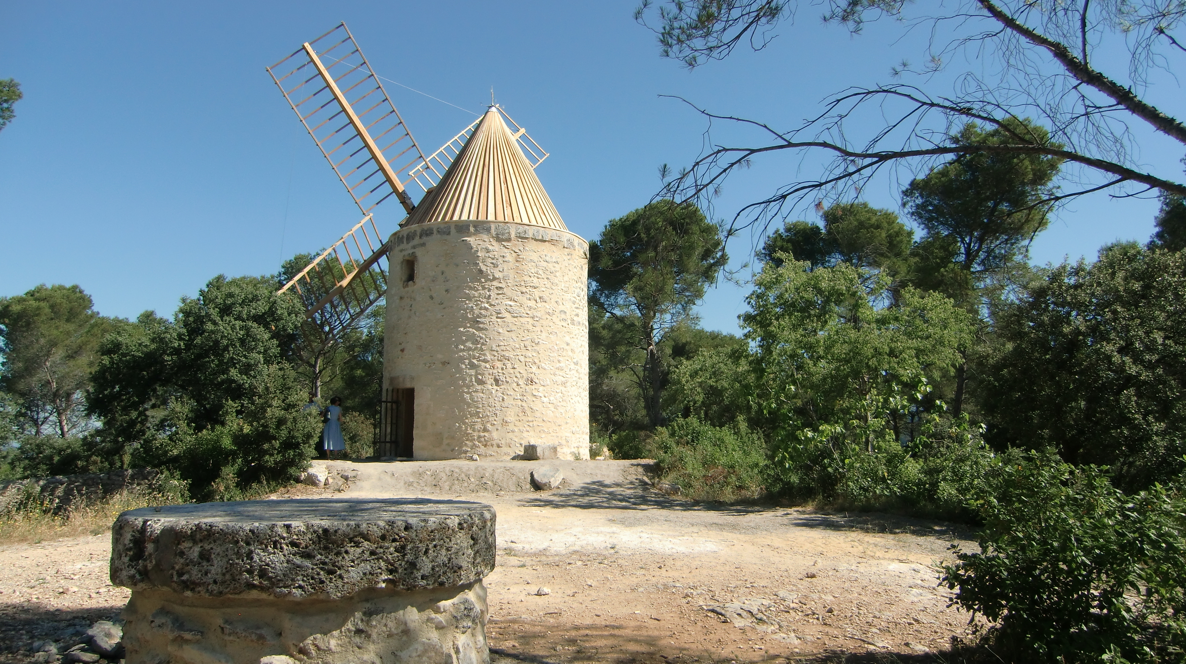 Visite des moulins à vent