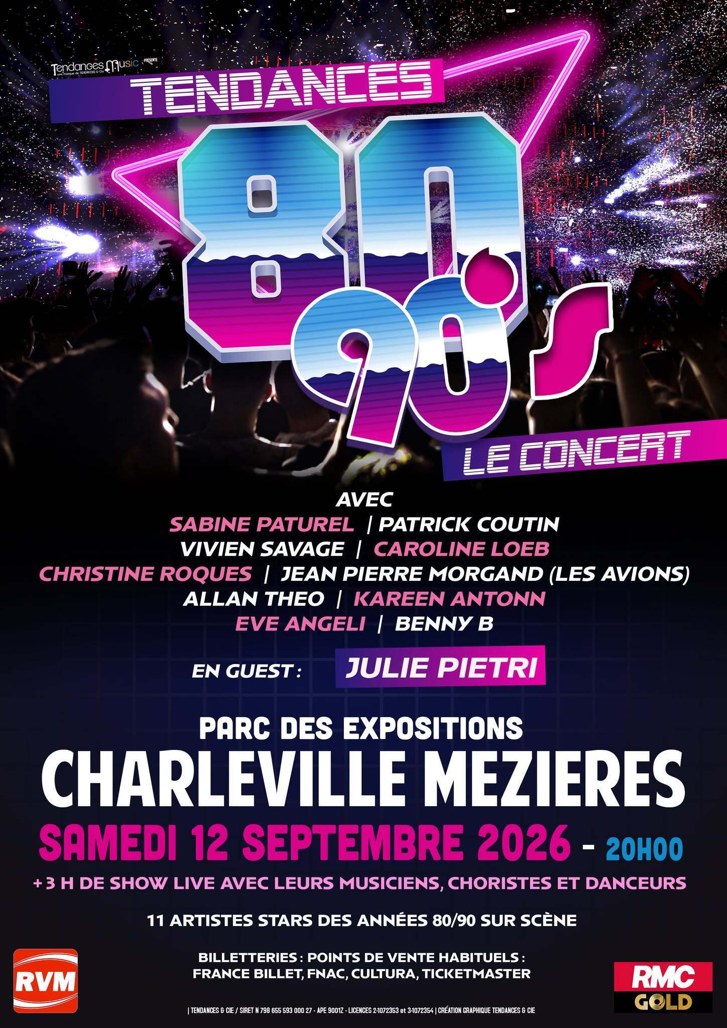 Concert Tendances 80'90 - Agency com
