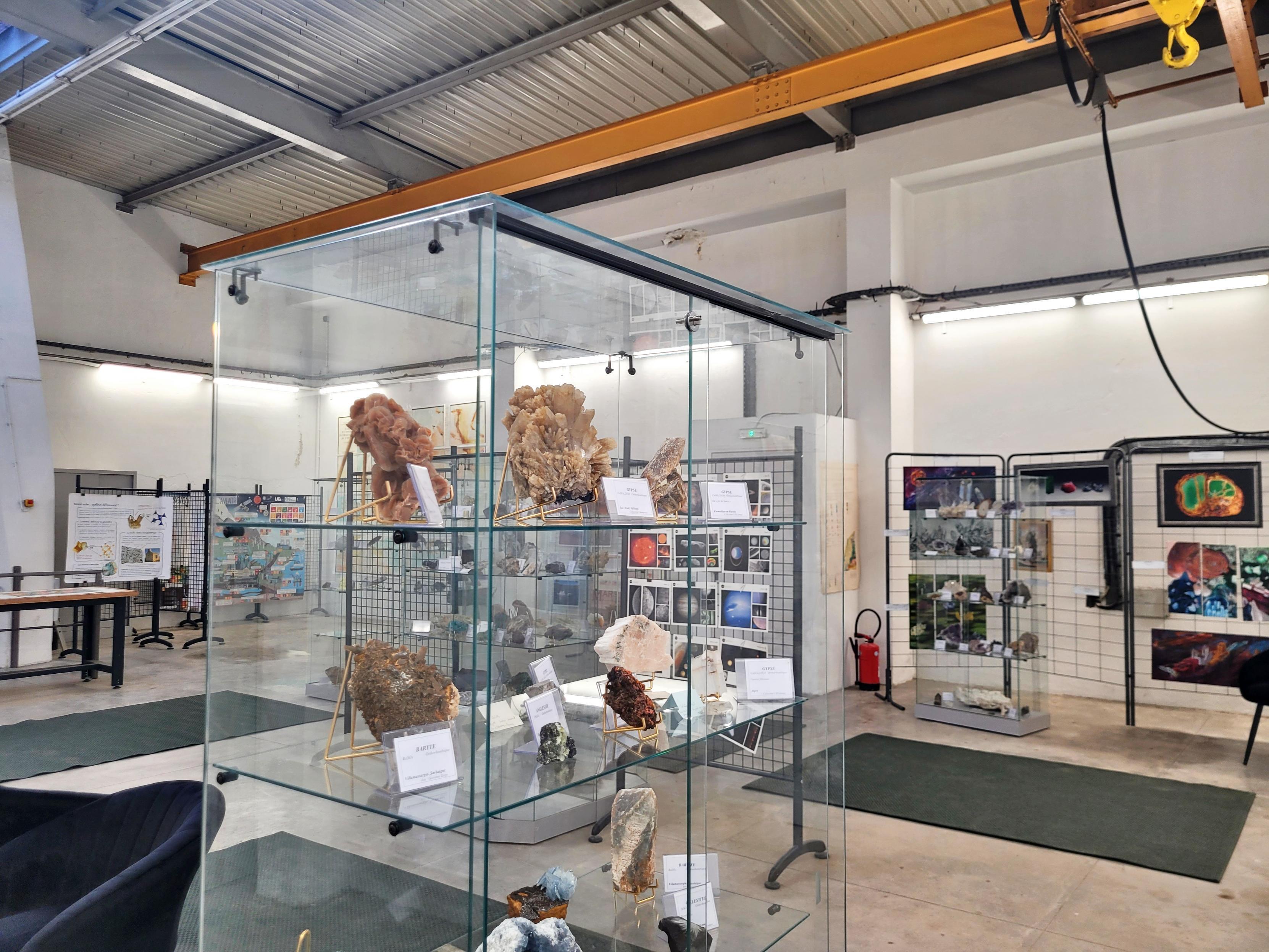 Visite du musée de minéralogie