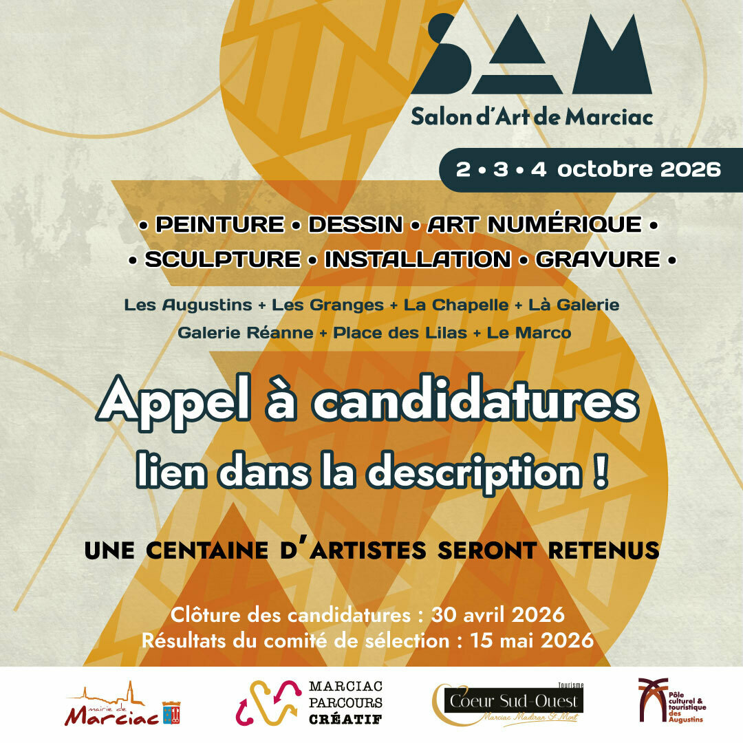 Appel à candidature SAM - Salon d'Art de Marciac