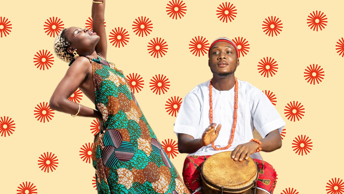 Stage de danse africaine avec percussions live Le 19 janv 2025