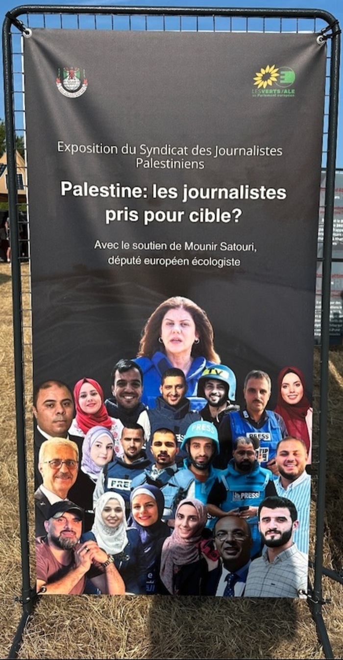 Exposition : “PALESTINE : LES JOURNALISTES PRIS POUR CIBLE ?“