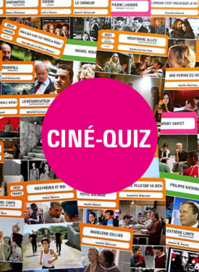 CINÉ-QUIZ - LE CINÉMA EST MORT