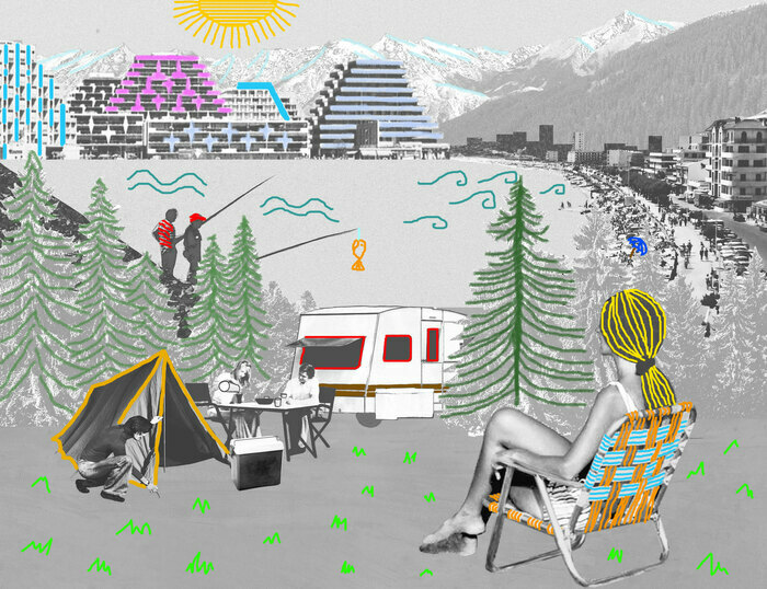 Un atelier pour les enfants de 5 à 13 ans autour de l'exposition "Le temps des vacances" proposée par le Musée de la ville de SQY