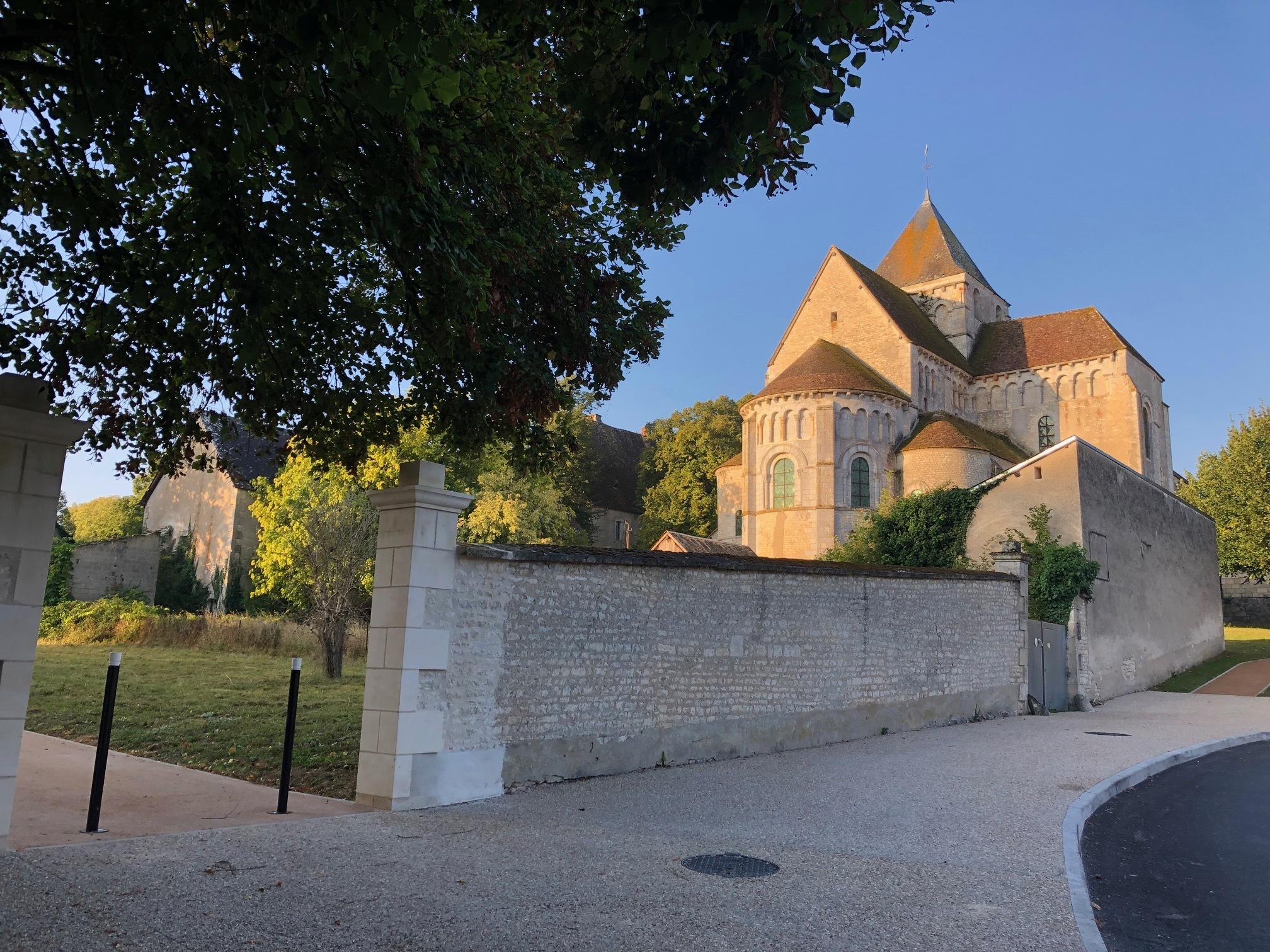 Visite guidée de l'abbatiale de Plaimpied
