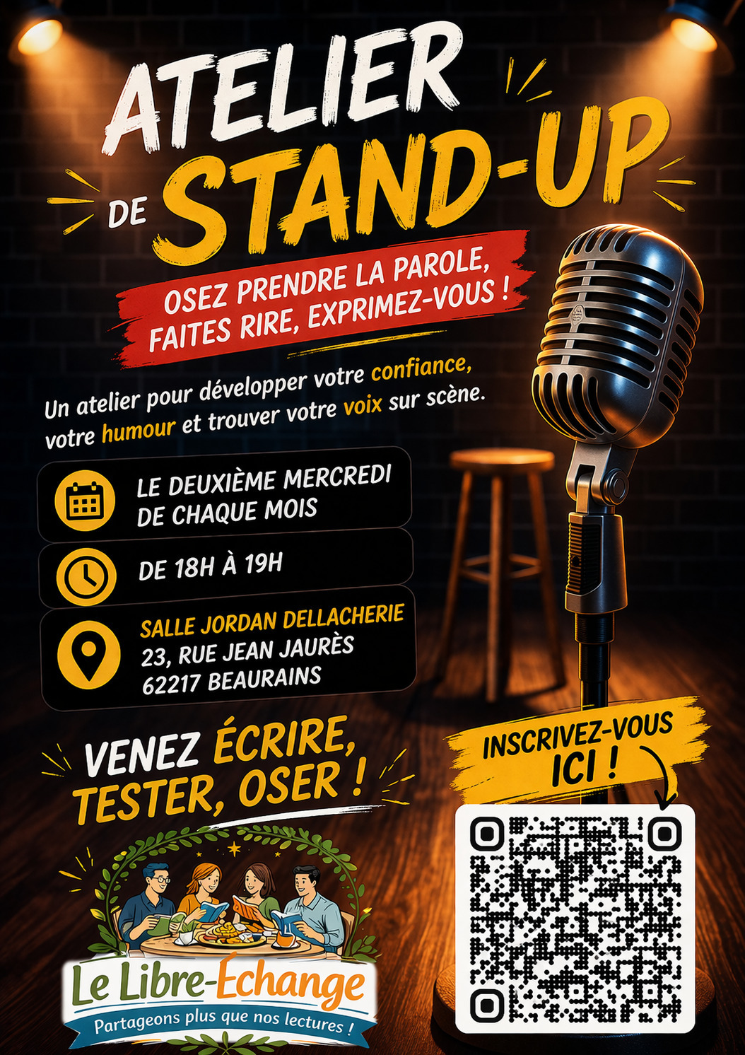 Atelier de stand-up