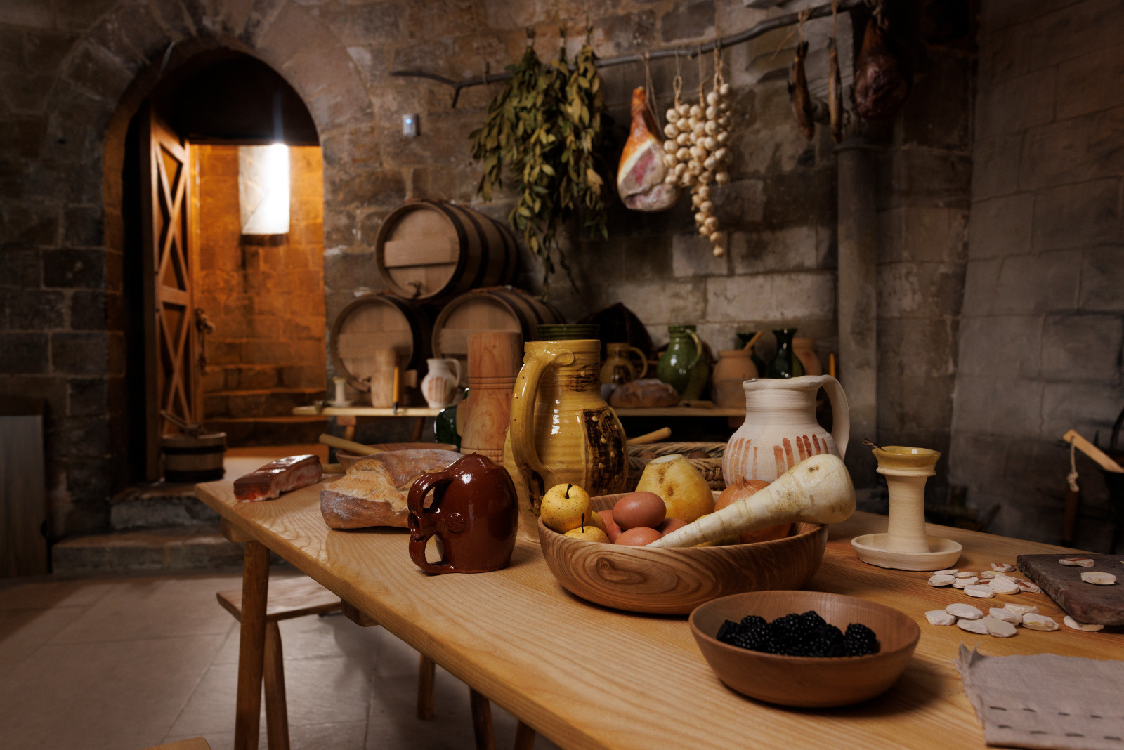 Visite guidée du donjon