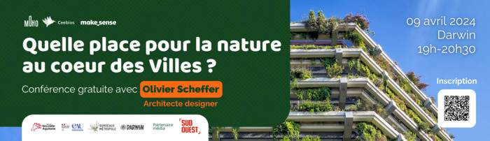 Quelle place pour la nature au cœur des villes ? - Conférence