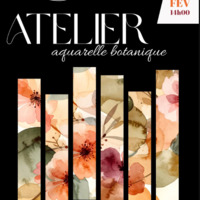 Atelier aquarelle botanique