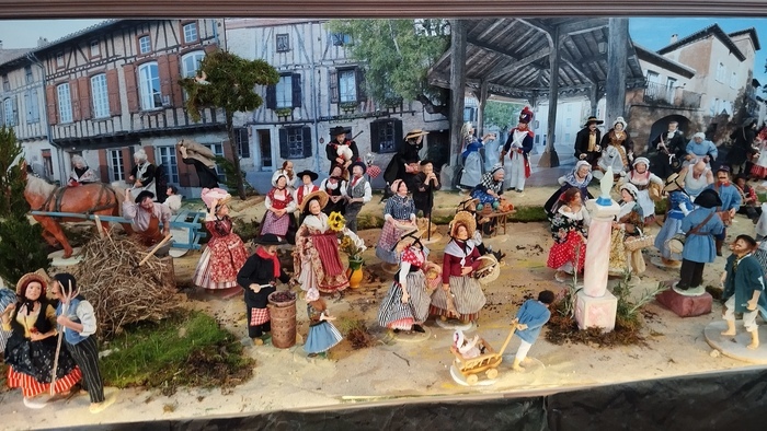 Exposition santons du Lauragais